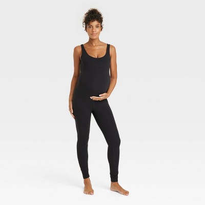 Sleeveless Long Unitard Maternity Bodysuit - Isabel Maternity By Ingrid &  Isabel™ Black Xxl : Target