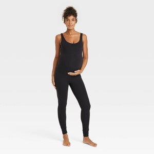 Seamless Long Unitard Maternity Jumpsuit - Isabel Maternity by Ingrid & Isabel™ - 1 of 3