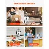 VEVOR Donut Depositor, Large Capacity Manual Donuts Dropper, 304 Stainless Steel Commercial Batter Dispenser, 6 Thicknesses Adjustment, Silver - 3 of 4