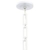Crystorama Lighting Alston 3 - Light Chandelier in  Matte White/Antique Gold - 3 of 4