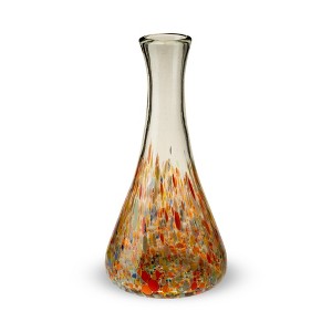 Segunda Vida Artistico Red Wine Decanter Set, Hand Blown Recycled Glass Wine Gifts Decanters Bar Gifts,Colored 50oz Set of 1 by Twine - 1 of 4