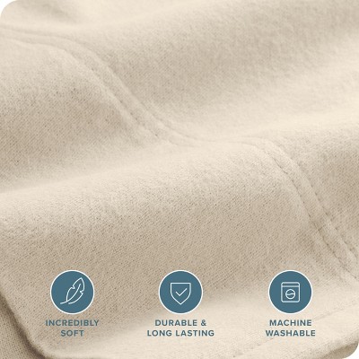 Sand Cotton Flannel Standard Size Pillowcase Set