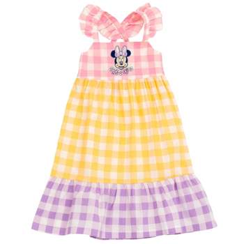 Disney Minnie Mouse Gingham Check Dress Infant to Big Kid