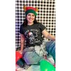 Womens Dead Inside But Its Christmas T Shirt Funny Depressed Xmas Skeleton Joke Tee For Ladies - Crazy Dog Women's T Shirt - 3 of 4