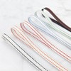 INSPIRE CHIC Flat White Colorful Wave Pattern Shoe Laces for Sneakers Sport Shoes 1 Pair - 2 of 4