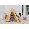 Oak - Wood Learning Tent and Climber with Desk and Chair - 2 of 4