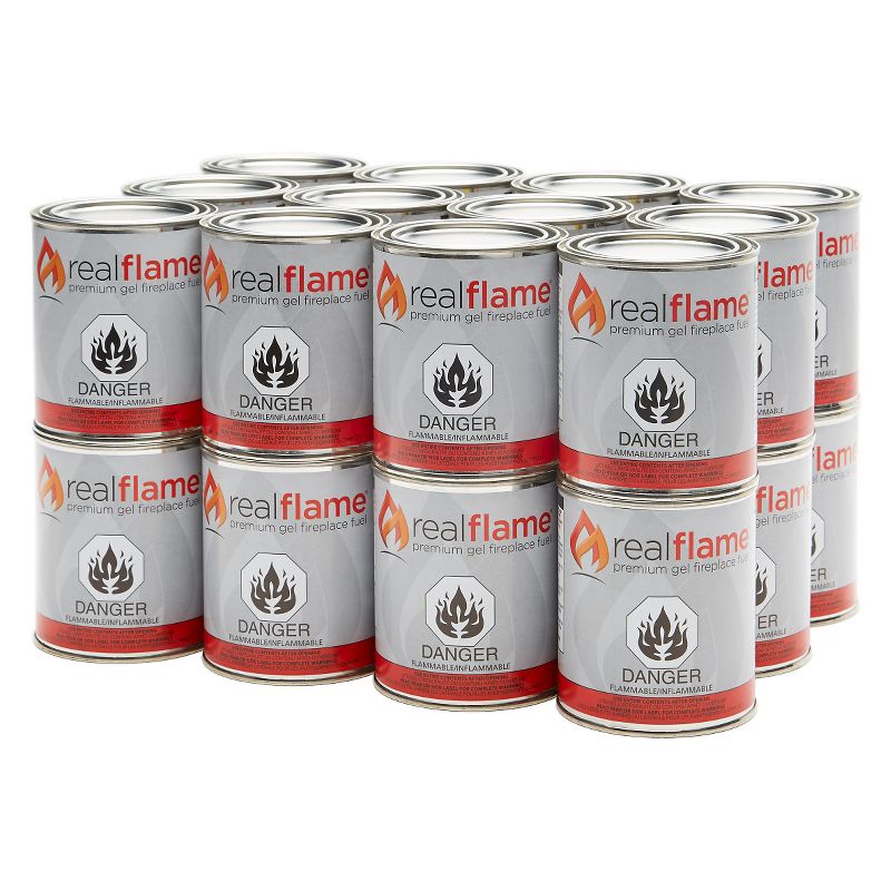 Real Flame 13oz 24pk Premium Gel Fuel Cans, 2 of 4