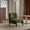 Lounge Chair with Solid Wood Frame,Upholstered Accent Chair for Living Room,Bedroom,Reading Nook or Office-Maison Boucle - 3 of 4