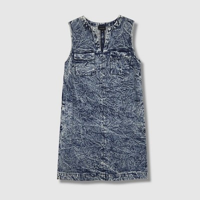 women's jean dress target