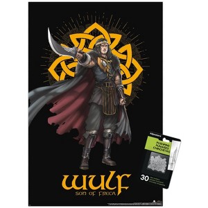Trends International The Lord of the Rings: The War of the Rohirrim - Wulf Unframed Wall Poster Prints - 1 of 4