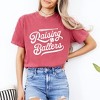 Simply Sage Market Women's Raising Ballers Bat Short Sleeve Garment Dyed Tee - 2 of 4