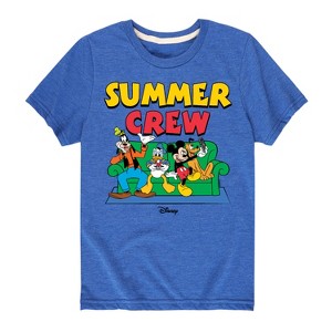 Boys' - Disney - Summer Crew Short Sleeve Graphic T-Shirt - 1 of 4