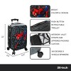 Spider-Man Spider Webs Black 20" Rolling Luggage - 4 of 4