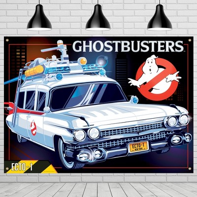 Treasures Gifted Ghostbusters Backdrop - Ghostbusters Party Supplies