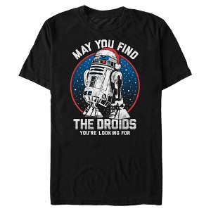 Men's Star Wars Christmas May You Find the Droids T-Shirt - 1 of 4