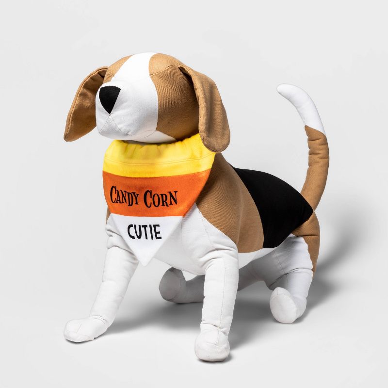 Halloween Candy Corn Cutie Dog Collar Slide Bandana - Hyde &#38; EEK! Boutique&#8482;, 1 of 11