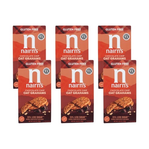 Nairn's Gluten-Free Chocolate Chip Oat Grahams - Case of 6/5.64 oz - image 1 of 4