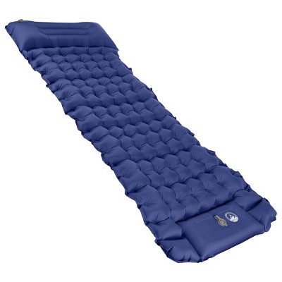 Foam Sleep Pad- 0.50” Thick Camping Mat for Cots, Tents, Hiking &  Sleepovers- Non-Slip, Lightweight, Waterproof & Carry Handle by Wakeman  Outdoors 