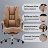 Efomao Big and Tall Office Chair 400lbs, PU Leather High Back Executive Office Chair with Footrest - 4 of 4