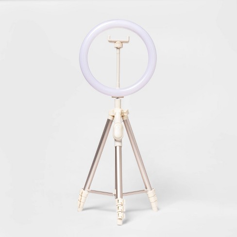 heyday™ Ring Light with Tripod - Stone White - image 1 of 4