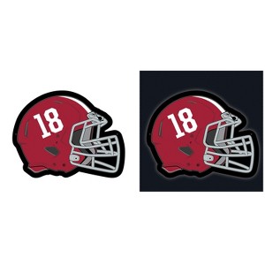 Evergreen Ultra-Thin Edgelight LED Wall Decor, Helmet, University of Alabama- 19.5 x 15 Inches Made In USA - 1 of 4