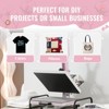 VEVOR Heat Press, 15 x 15 inch Digital Heat Press Machine, Slide Out Heat Transfer Machine, Fast and Even Heating, 2-Layer Insulation Cotton, Pink - 3 of 4