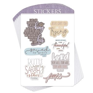 Dicksons Adhesive Sticker Decal for Journaling, Scrapbooking, and Accessory Personalization 3.75 x 4.75 Vinyl Western Collection - PACK of 6 - 1 of 1