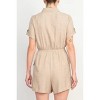 EG PRO Emma & Michele Shirt Collar Romper - 4 of 4