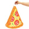 Blue Panda Pizza Pinata for Foodie Party Decorations, Birthday, 16.5 x 13.5 x 3 inches - 3 of 4