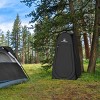 Leisure Sports Portable Pop-Up Privacy Pod - Collapsible Outdoor Shelter for Beach and Camping with Carry Bag - Black - 2 of 4