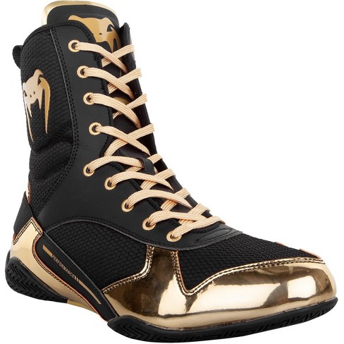 Black gold cheap boxing boots