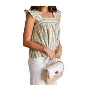 Women's Coraline Striped Tank Top - Sunland 17 - 1 of 3