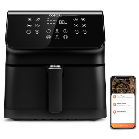 Cosori Pro Xls Ii Smart 5.8qt Digital Air Fryer With Pizza Pan : Target