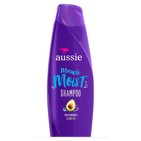 enhed fintælling skyld Aussie Miracle Moist With Avocado & Jojoba Oil Paraben Free Shampoo - 12.1  Fl Oz : Target