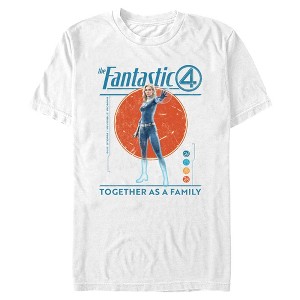 Mens The Fantastic Four: First Steps Invisible Woman Family T Shirt - 1 of 4