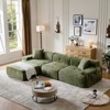 118" Cloud Sectional Couches, L-Shaped Modular Sectional Sofa, Oversized 3-Seater Couch - 3 of 4