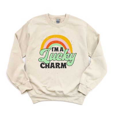 Simply Sage Market Women's Graphic Sweatshirt I'm A Lucky Charm