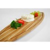 XXD Bamboo Skerry Cruiser Cutting Board – Maritime-Inspired Serving and Cheese Board | Caramelized & Oiled Bamboo, 24" - 3 of 4