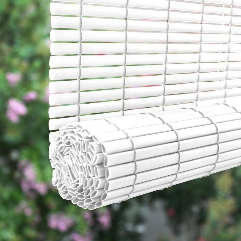 Outdoor Oval Vinyl Cord-Free PVC Rollup Blinds - Radiance, 3 of 6