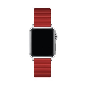 Posh Tech Kinsley Magnetic Silicone Band for Apple Watch - Red - 1 of 4