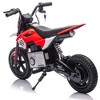 Whisen Youth Ride-On Motorcycle Toy with Shock Absorption for Ages 5-15 - 2 of 4