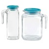 Bormioli Rocco Frigoverre Classic Jug 67.75 oz - with Teal Lid - 2 of 3