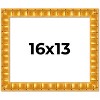 PosterPalooza | 16x13 Bamboo Picture Frame, UV Acrylic, 4 Finishes - Brown, Black, Gold, and Natural - 2 of 4