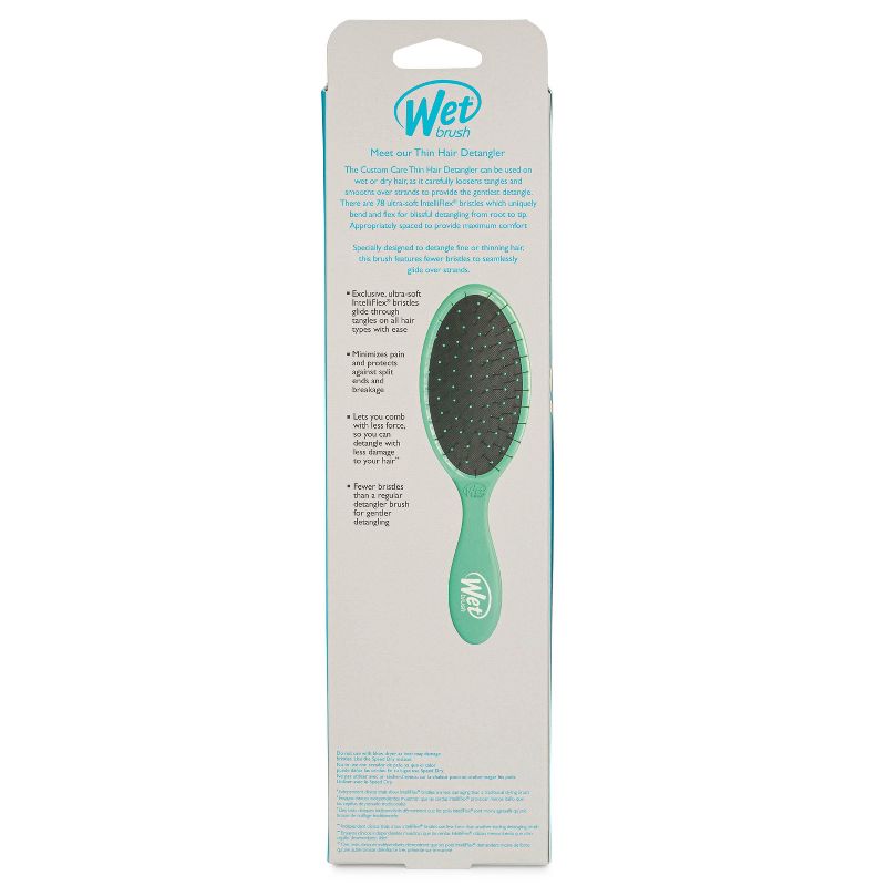 Wet Brush Thin Hair Brush Detangler - Aqua Blue, 5 of 7