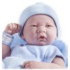 JC Toys La Newborn Boutique 14" Real Boy Baby Doll Blue Outfit Set - 9pc - 2 of 4