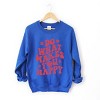 Simply Sage Market Makes You Happy Flowers Sweatshirt - 2 of 4