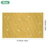 Unique Bargains Crystal Rhinestone Sheet Self Adhesive DIY Crafts Crystal Sticker 1 Pc - 3 of 4