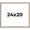 PosterPalooza | Minimalist Silver Picture Frame - UV Acrylic, Backing Board, Hanging Hardware Included - 2 of 4