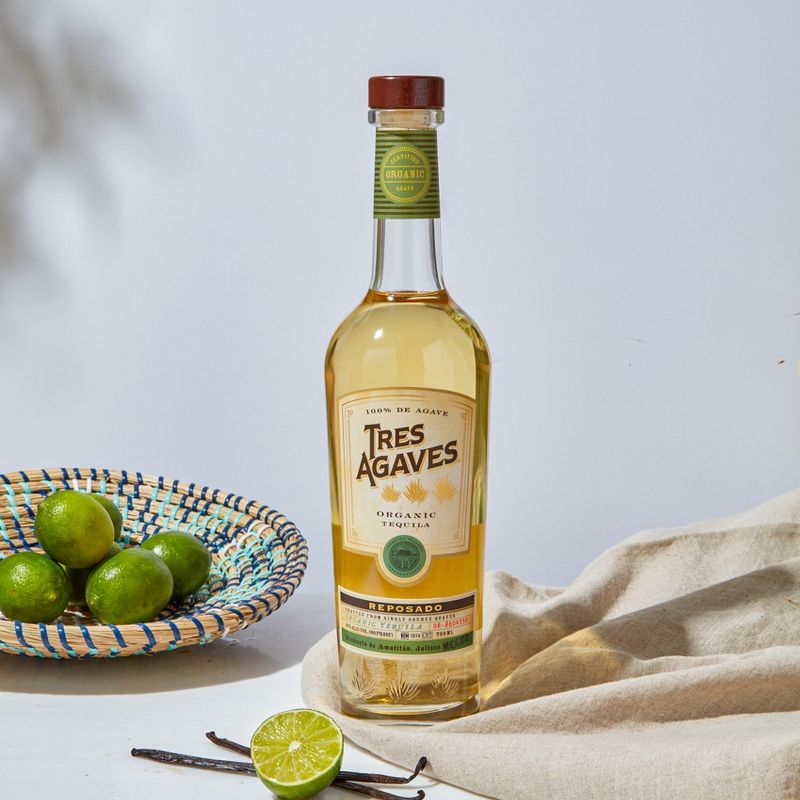 Tres Agaves Reposado Tequila - 750ml Bottle, 3 of 9