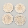 13"Handcrafted Wood White Charger Plate| Wooden Dinning Placemat|Artisan Wood Tableware - 4 of 4